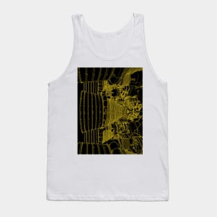 Apollo Rocket Booster - Yellow Neon Tank Top